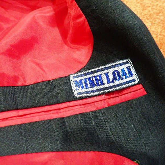 Vietnamese Pinstripe Suit -  40 R Jacket  Pants 32/30 - Picture 5 of 6